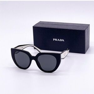 Prada Black and White Sunglasses